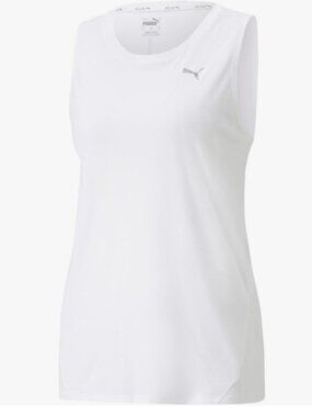 PUMA Women's Run Favorite Tank, White, XS